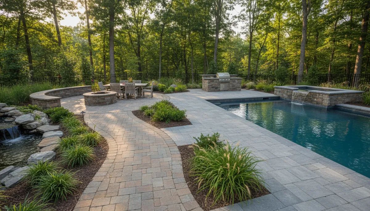 professional paver installation