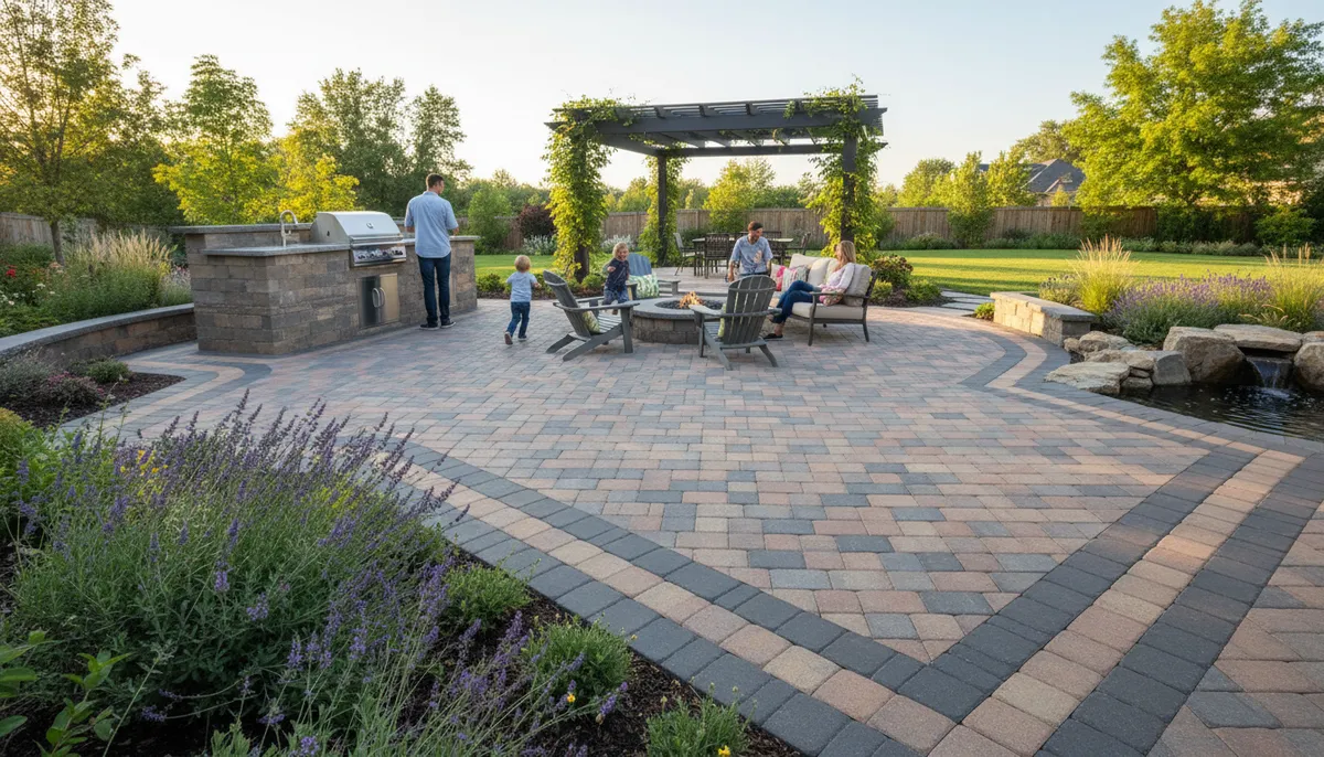 professional paver installation