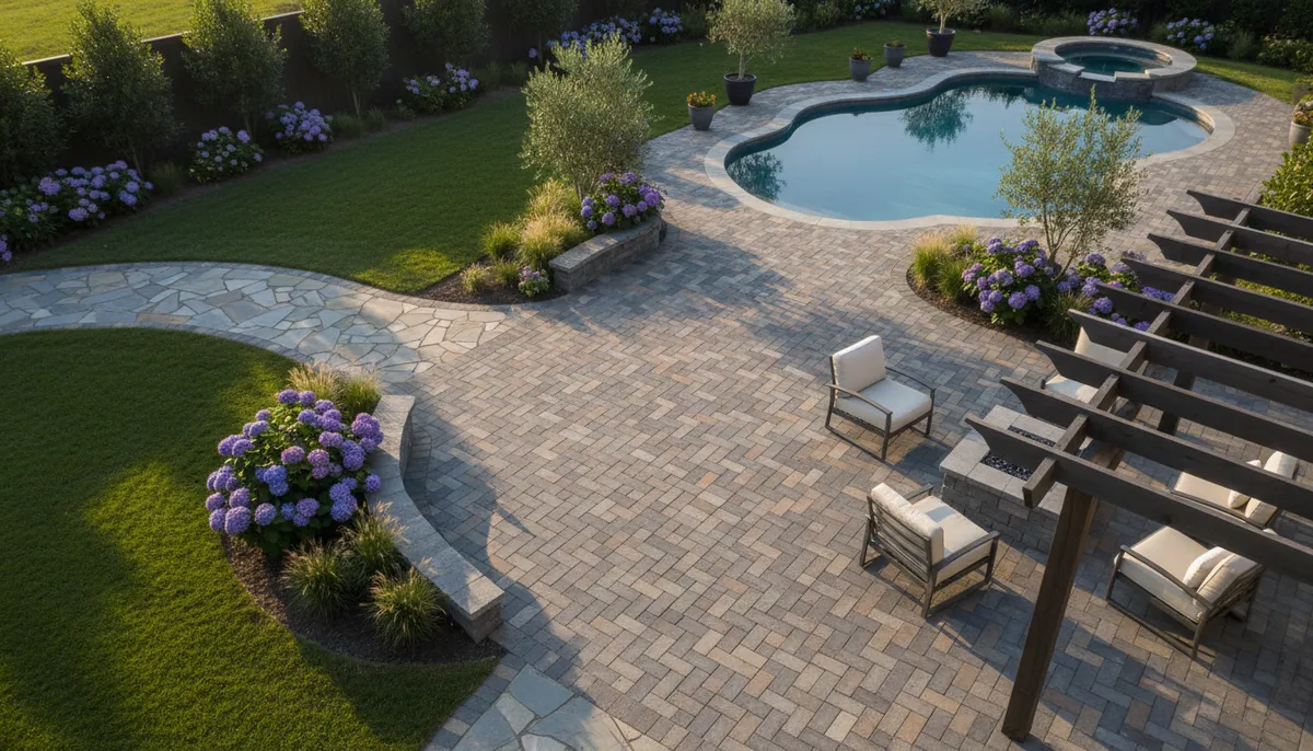 concrete pavers