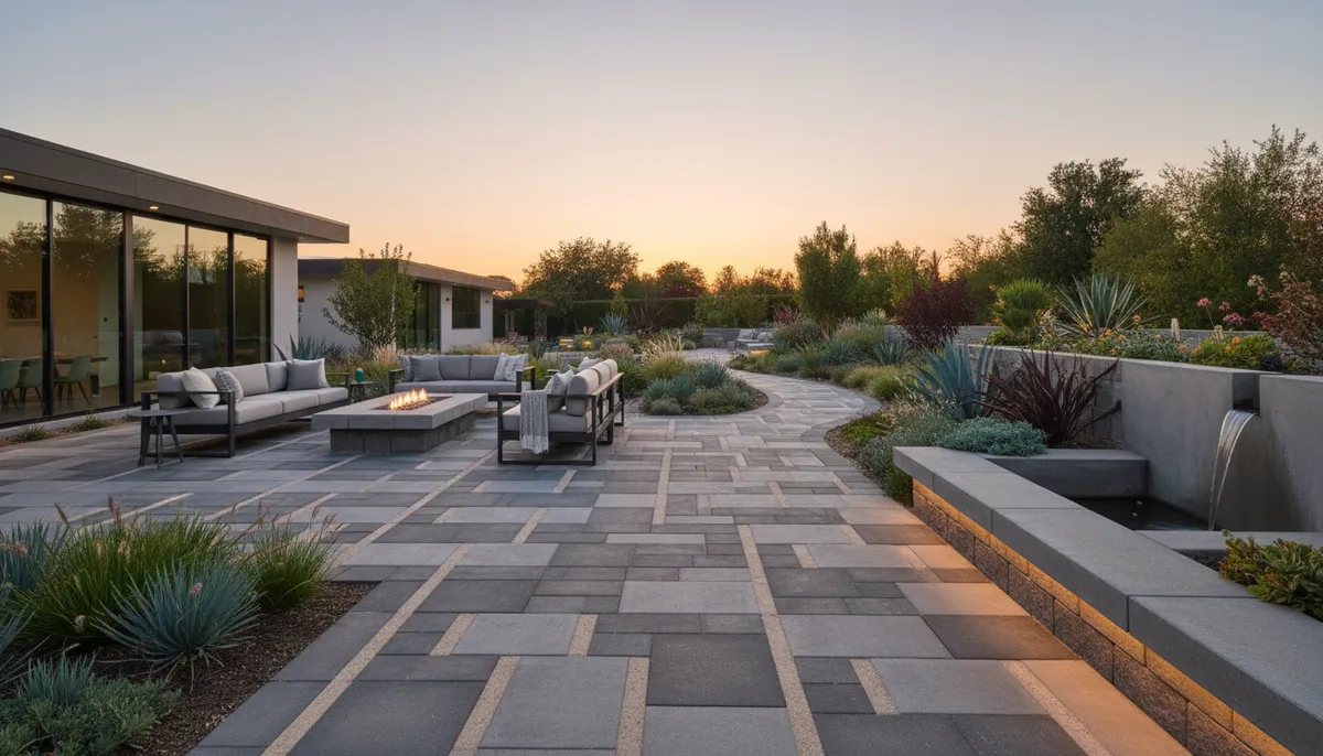 concrete pavers