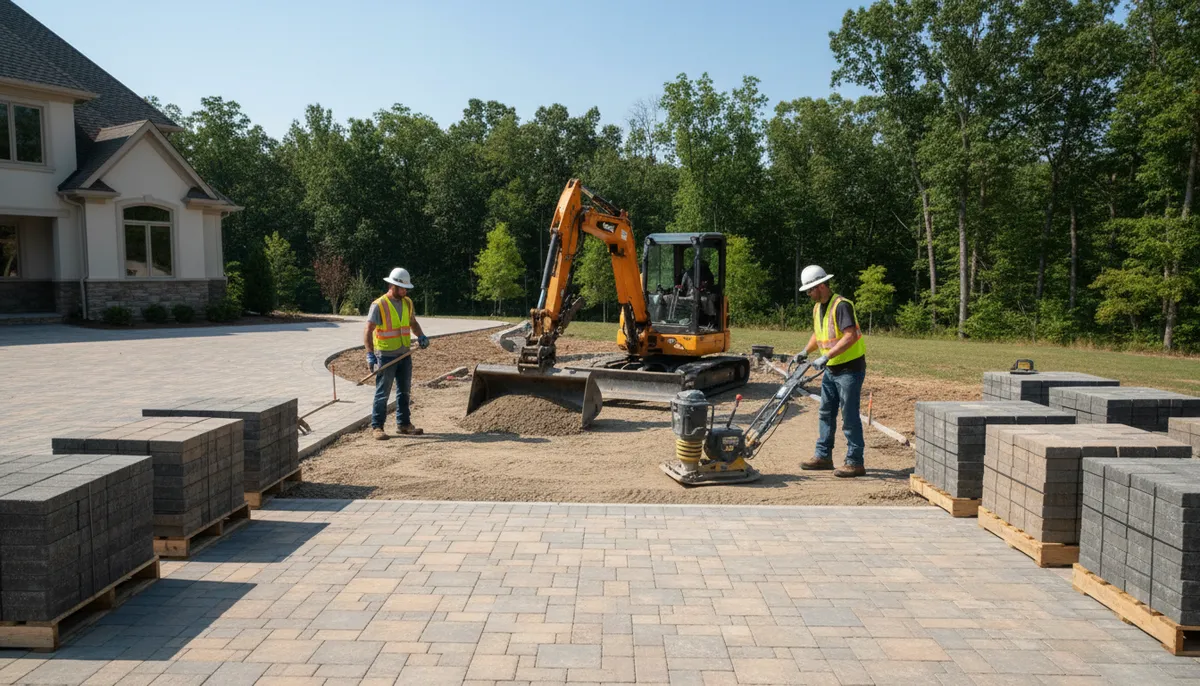paver driveway contractors