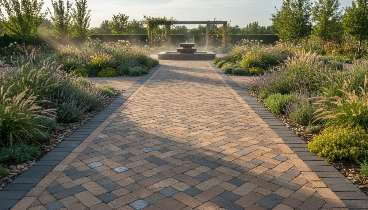 walkway paver design