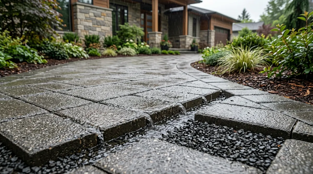 concrete driveway pavers