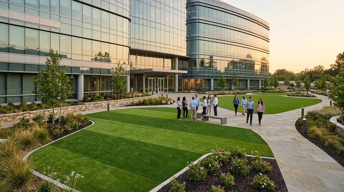 Why Is Turf a Smart Choice for Corporate Campus Landscaping?