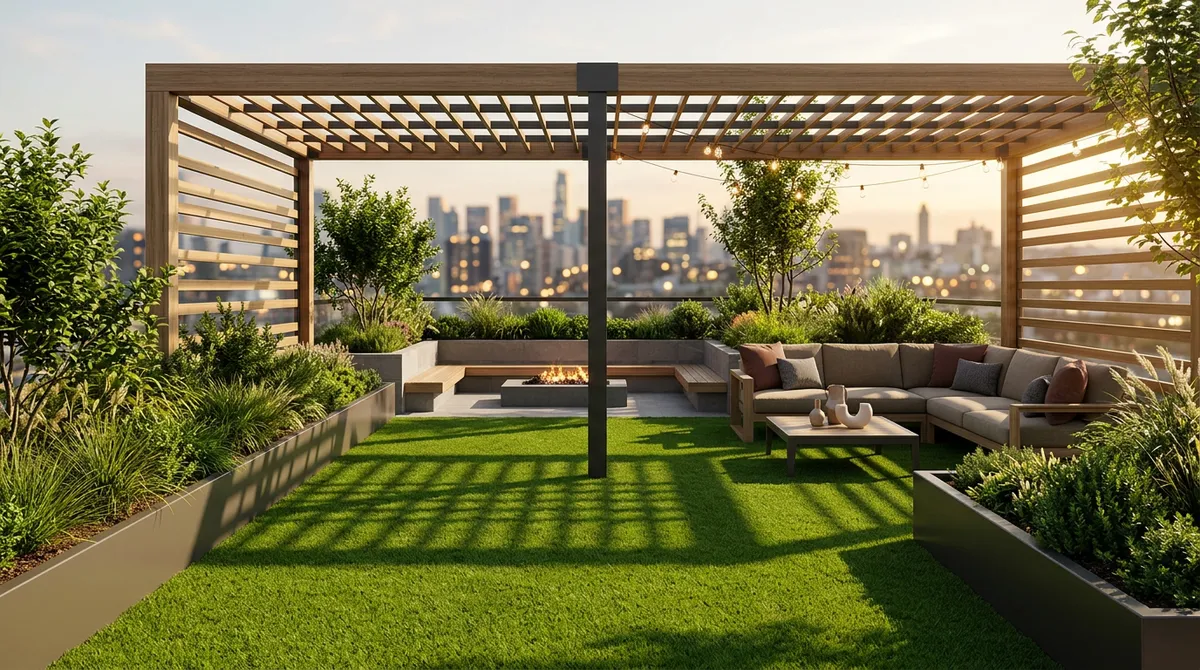 How Can Rooftop Terrace Turf Design Transform Your Space?