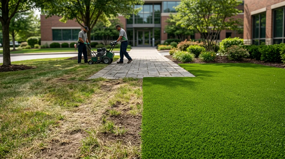 High-Traffic Commercial Turf Solutions for Illinois Properties