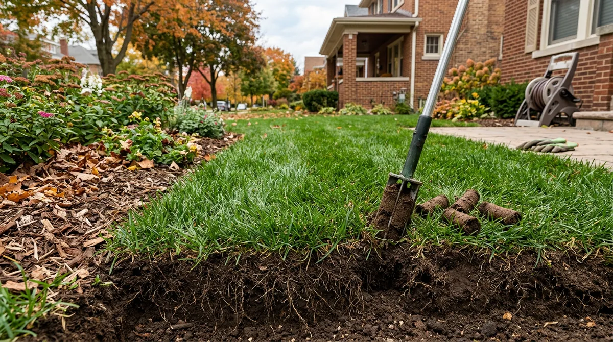 All-season green lawn Chicago
