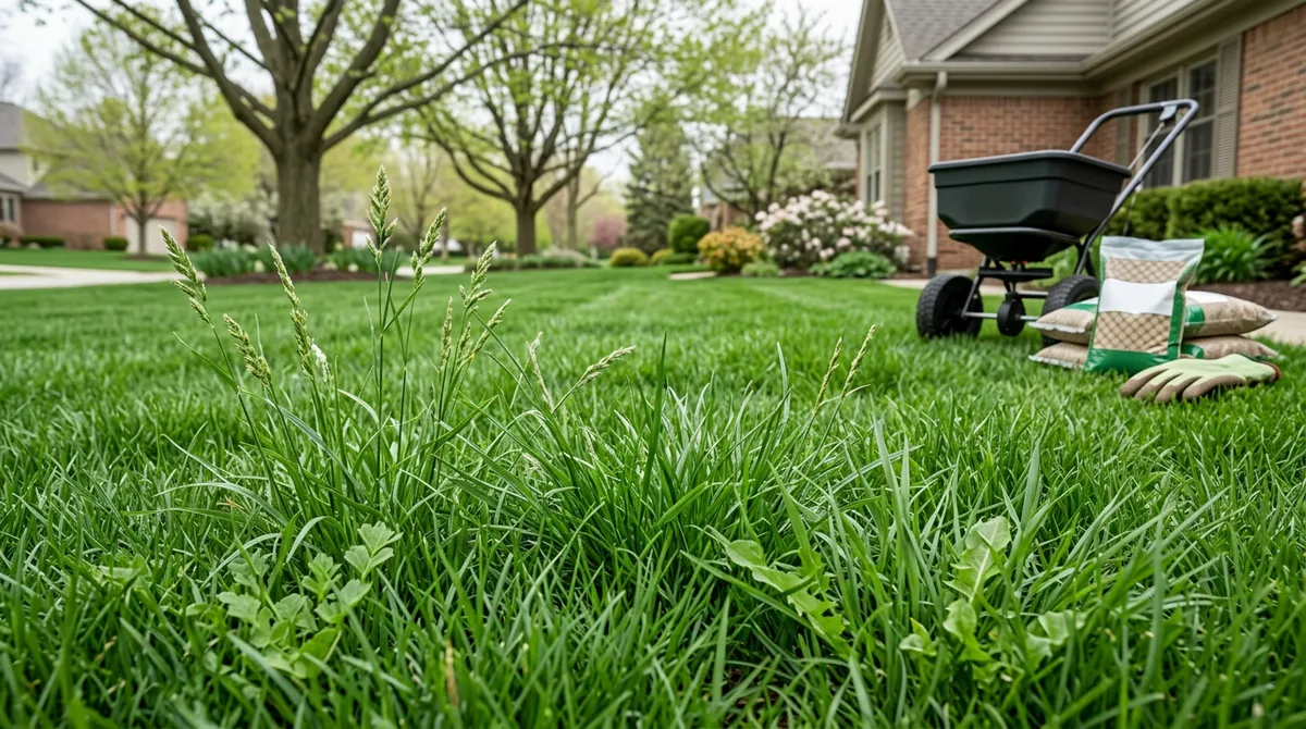 All-season green lawn Chicago