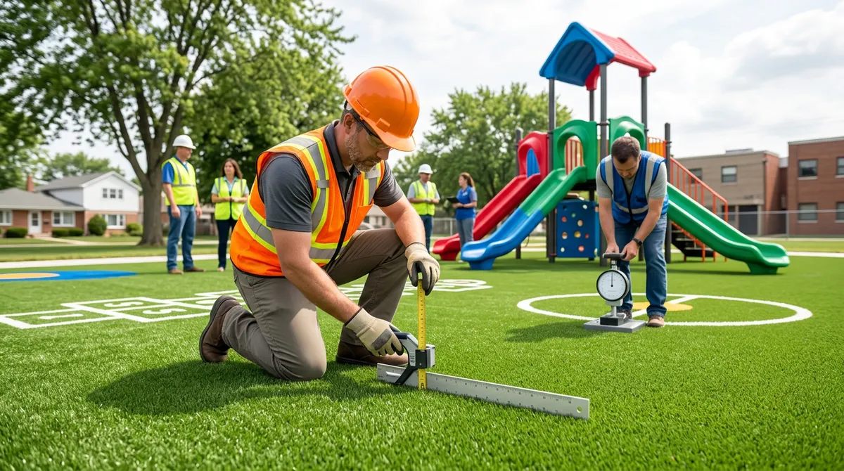 Daycare playground turf Chicago