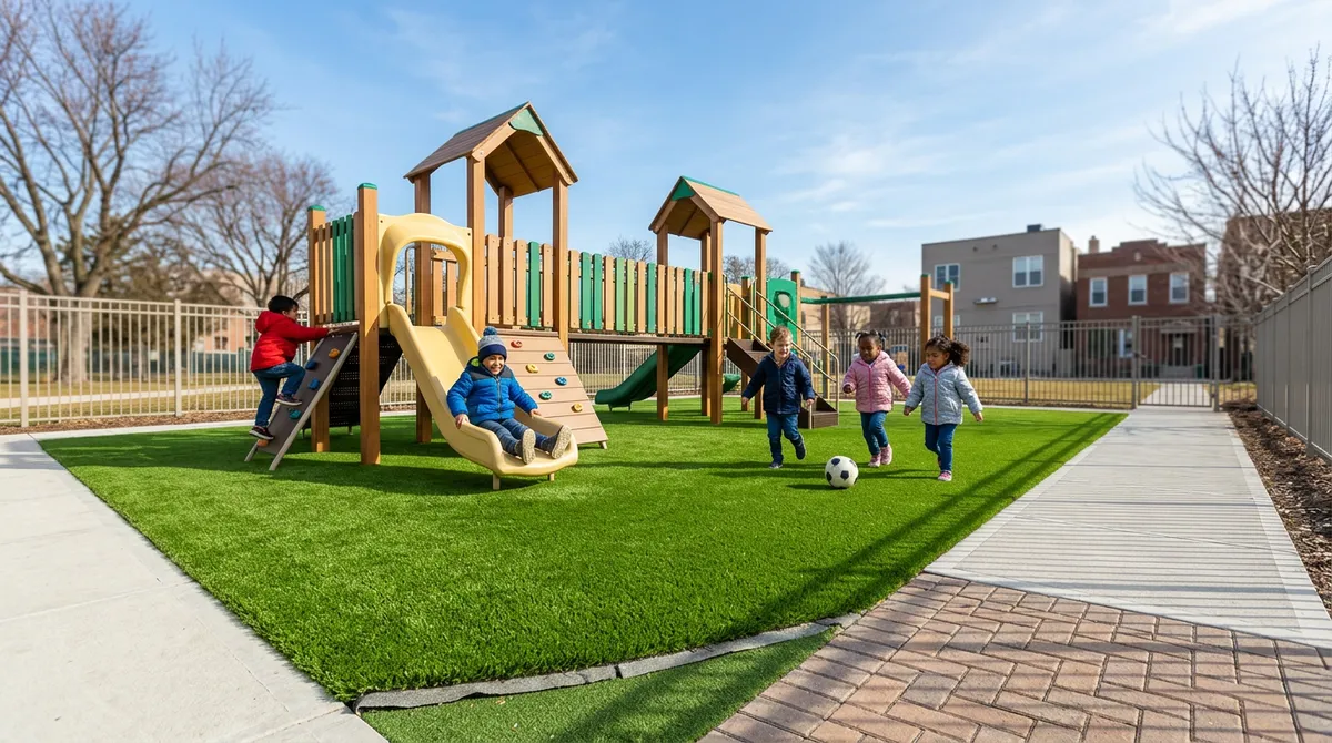 9 Reasons to Choose Daycare Playground Turf in Chicago
