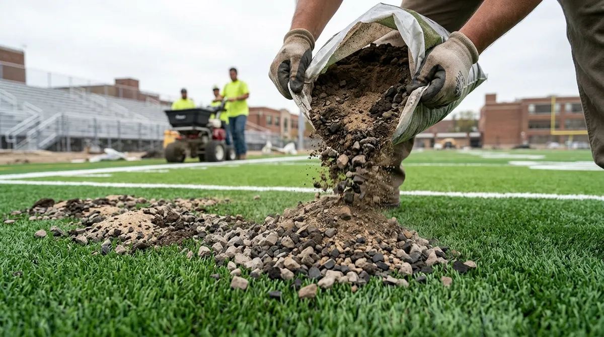 School athletic field turf Chicago
