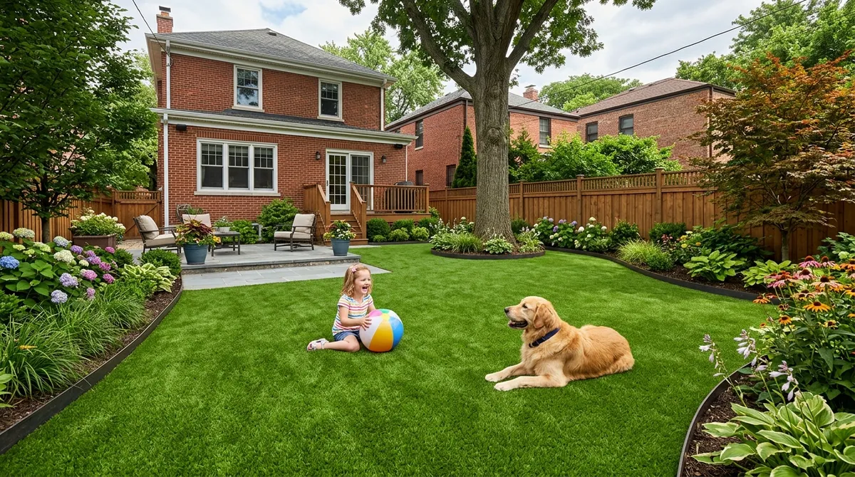 artificial grass installation