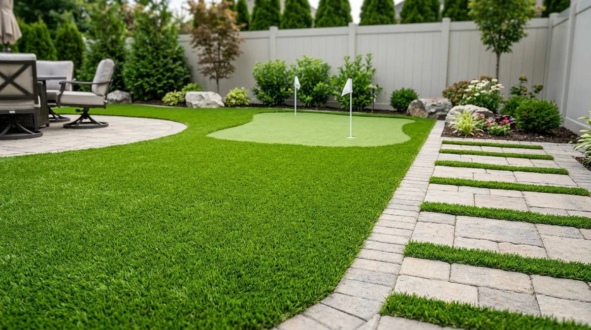 artificial grass installation