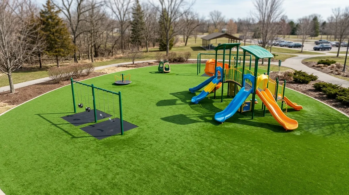 Commercial Playground Turf Illinois: Safe, Green Play Spaces