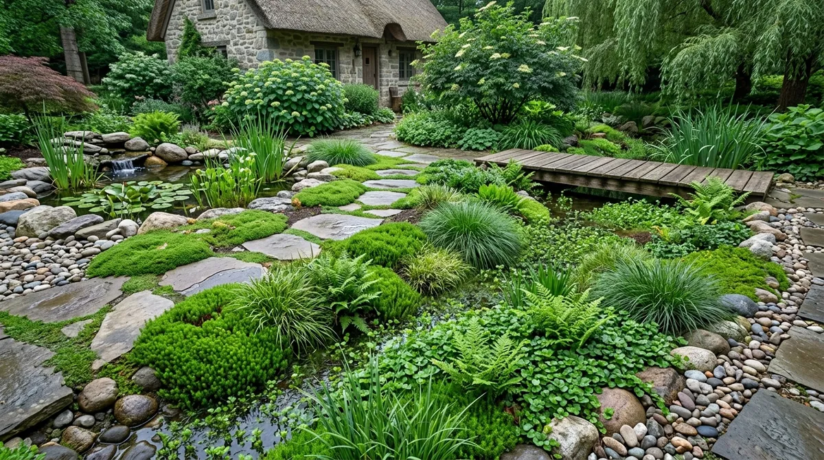 Grass alternative for wet backyards