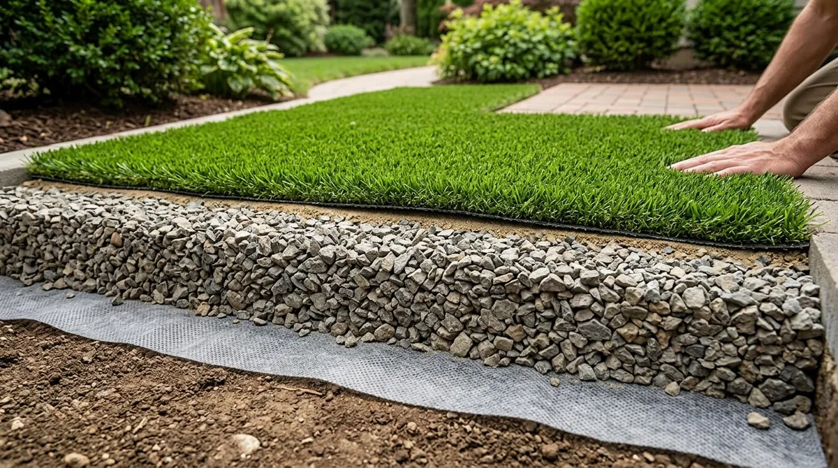 Best base material for turf installation