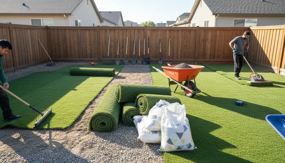 Artificial turf vs real grass cost-benefit