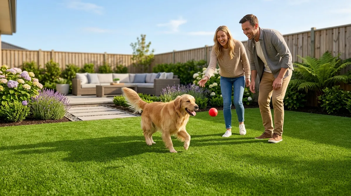 Benefits of synthetic grass for families
