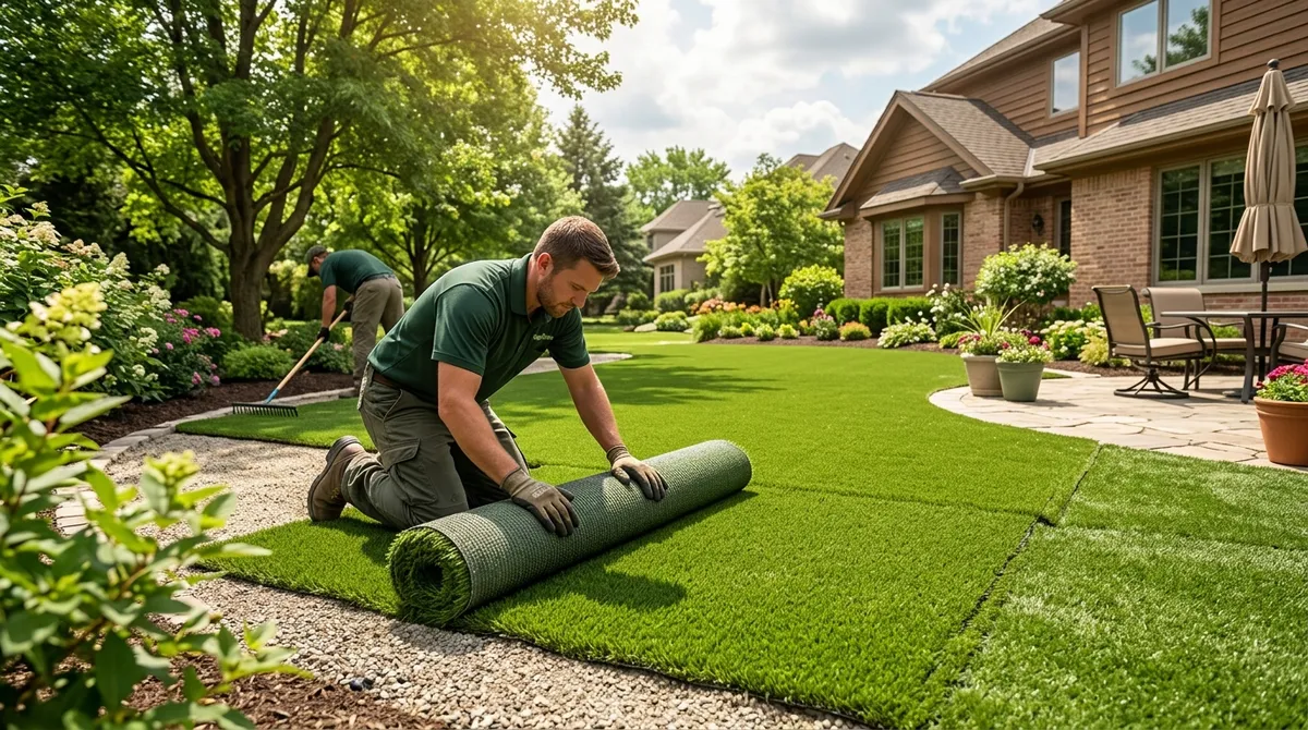 How long does artificial turf last in Illinois?