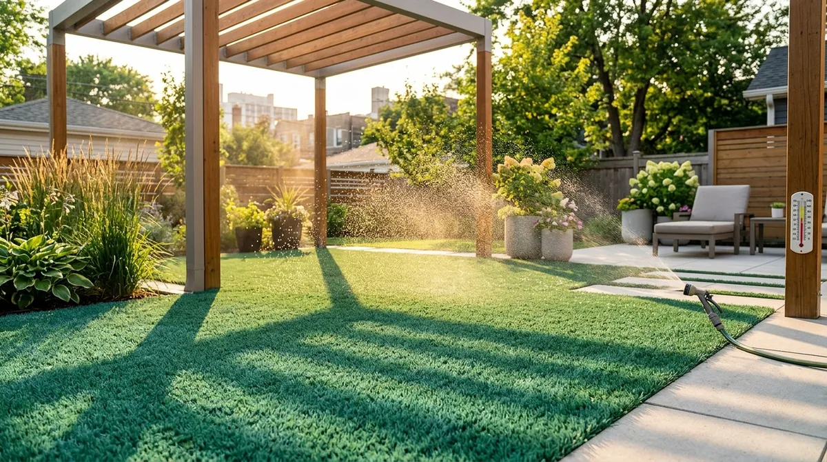 9 Artificial Turf Heat Mistakes Chicago Homeowners Make