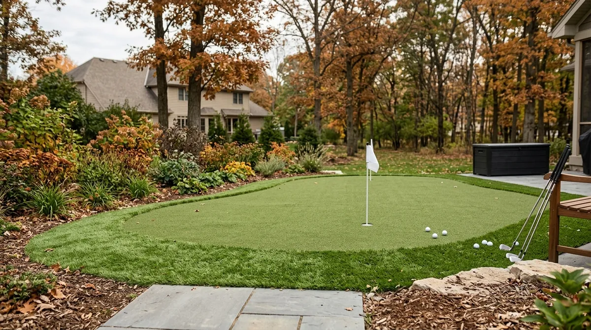 Custom golf turf installation Kenosha
