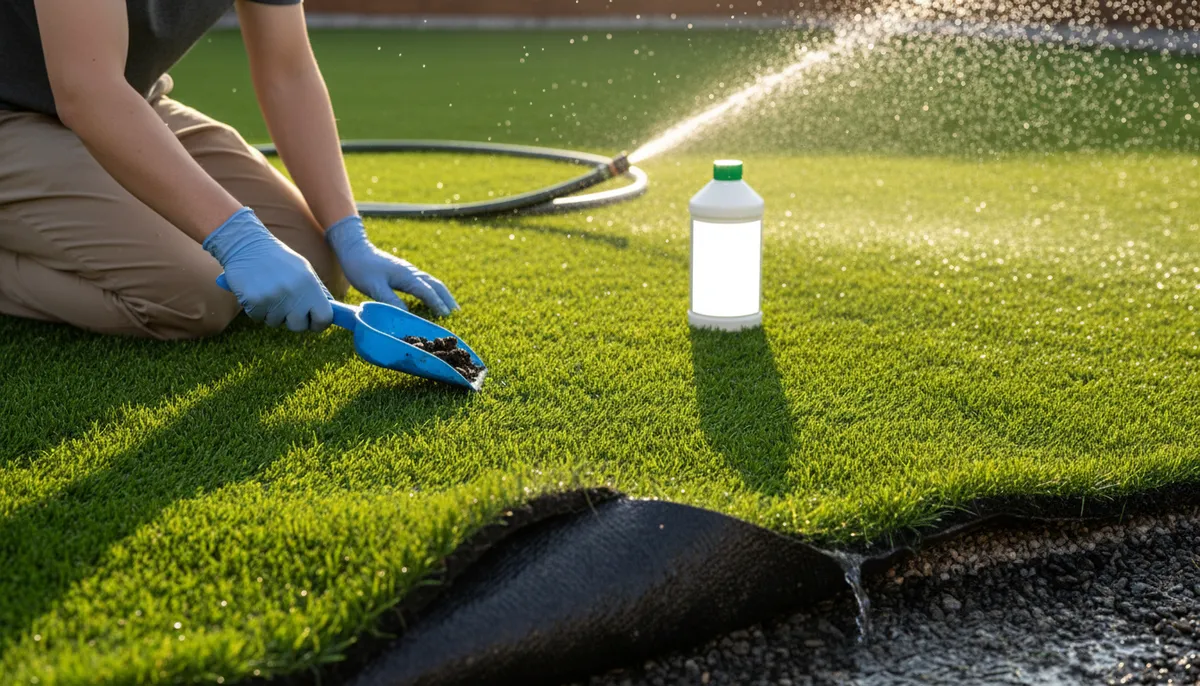Cleaning Artificial Turf from Pet Waste: A Simple Guide