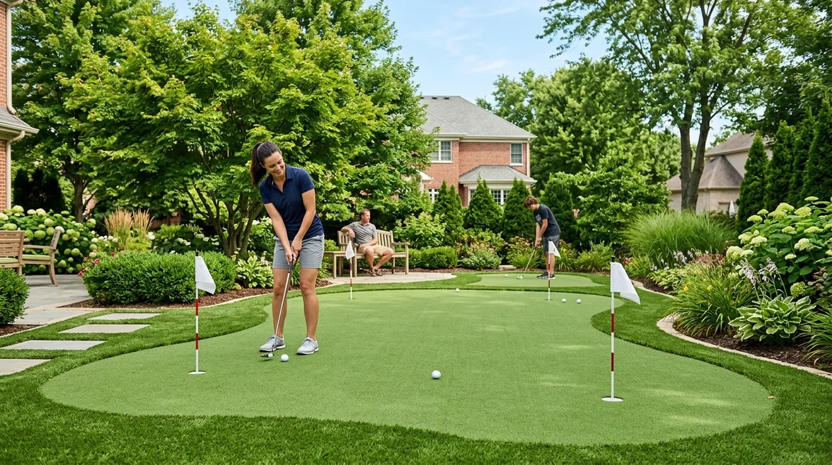 backyard putting green chicago