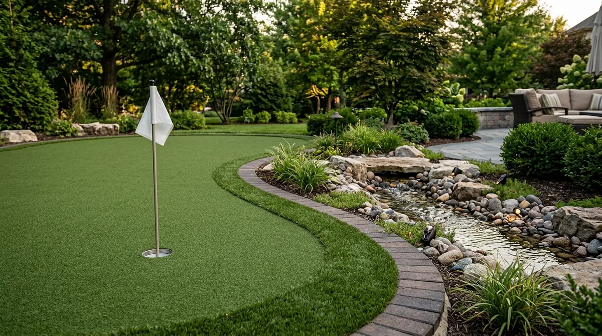 backyard putting green chicago
