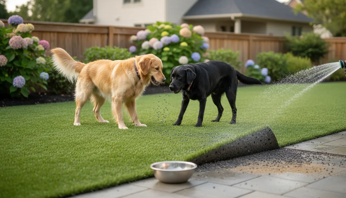Pet-friendly turf installation Kenosha