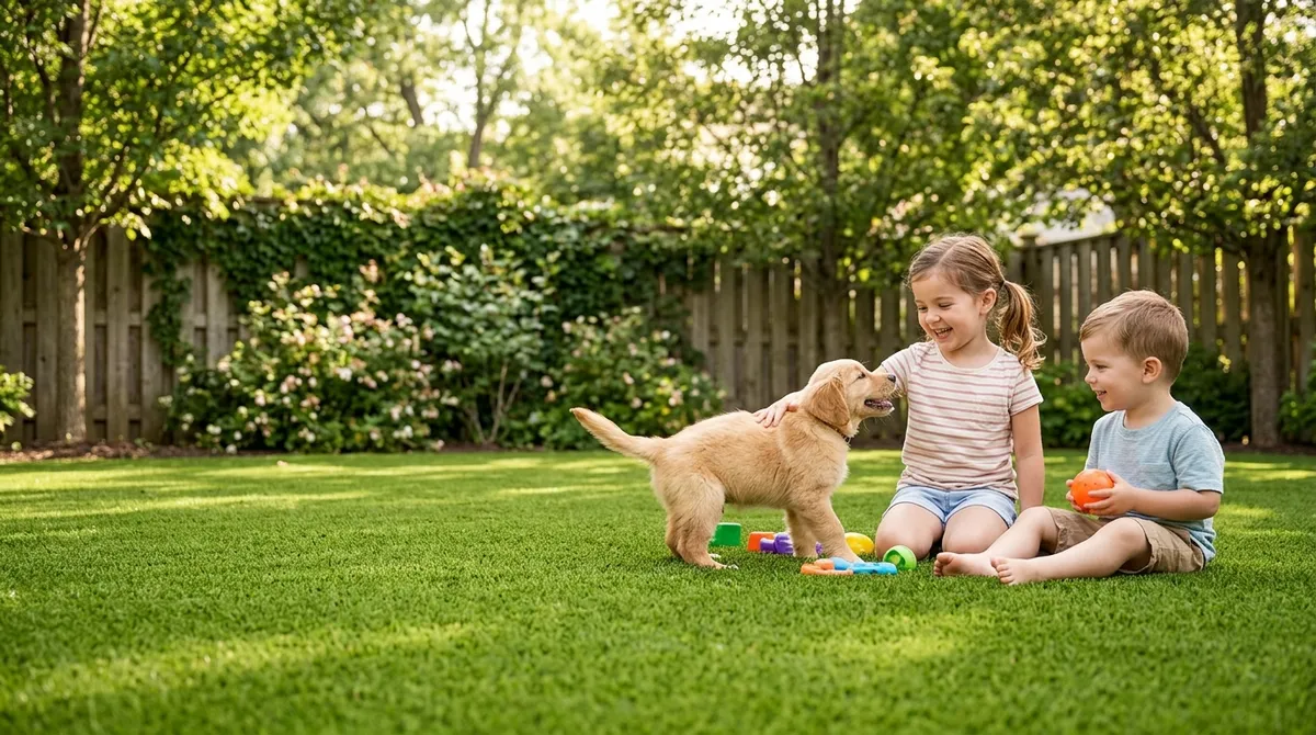 Pet-friendly turf installation Kenosha