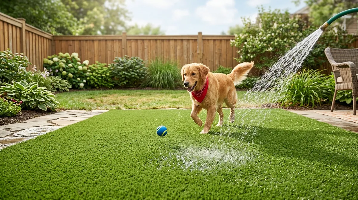 Easy-Clean Pet Turf: The Smart Choice for Pet-Friendly Yards