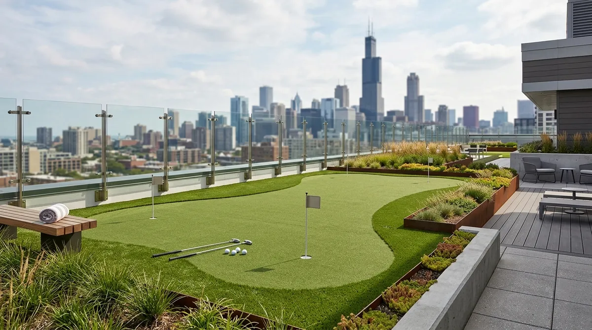 rooftop putting green chicago