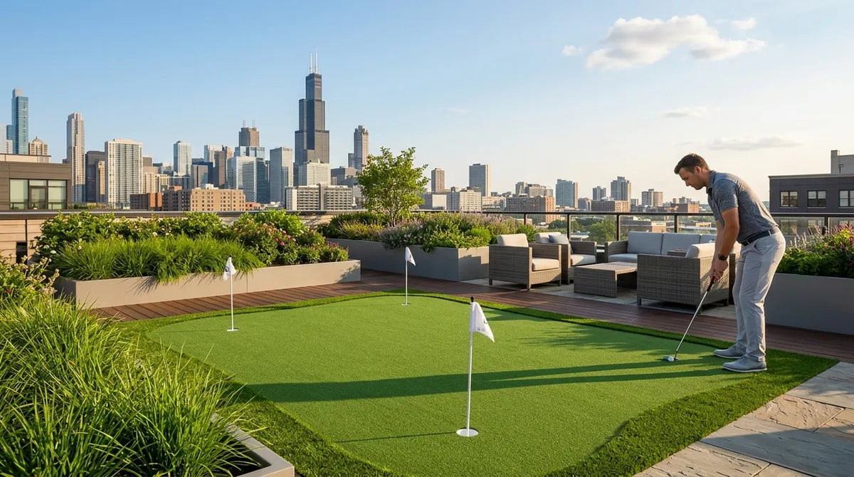 rooftop putting green chicago