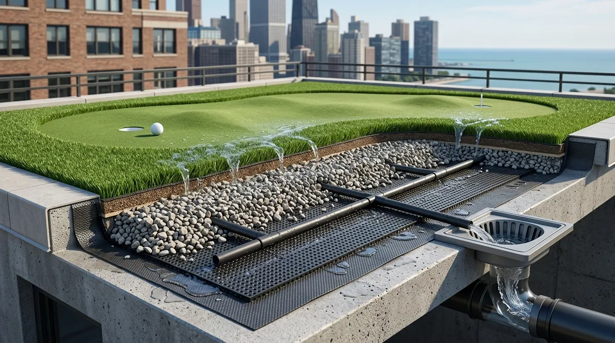 rooftop putting green chicago