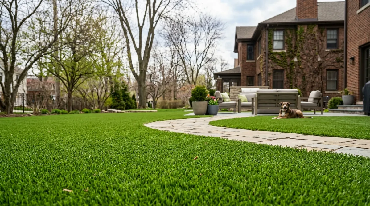 Artificial turf lifespan Chicago