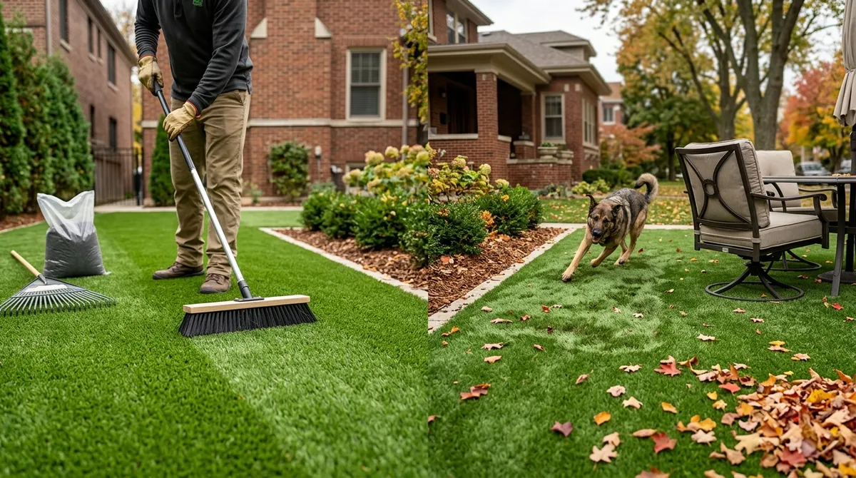 Artificial turf lifespan Chicago