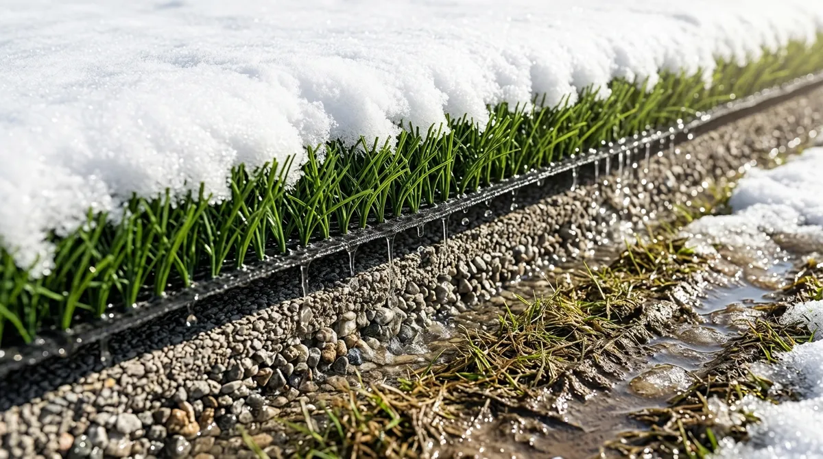 How Artificial Turf Handles Heavy Snow Like a Pro
