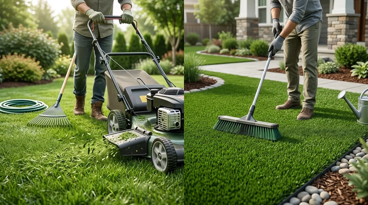 Non-toxic synthetic grass for pets