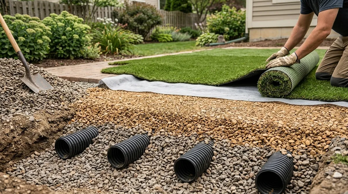 Why Does Synthetic Grass Drain Better Than Natural Lawns?