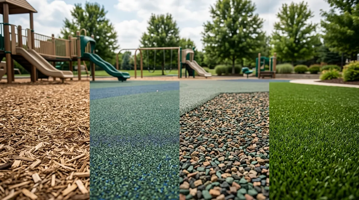 Safe playground surfacing Illinois