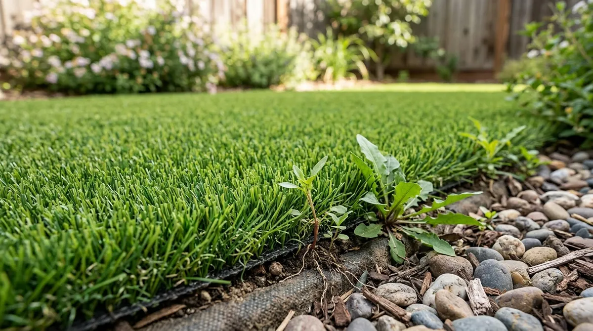 how to prevent weeds in artificial turf