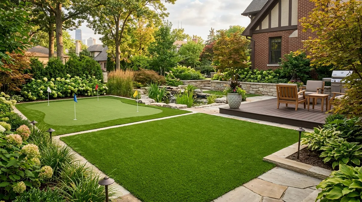 High-end landscaping turf Chicago