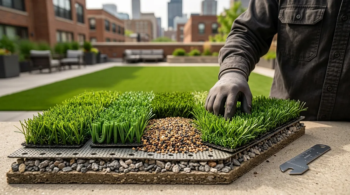 Commercial synthetic grass Chicago
