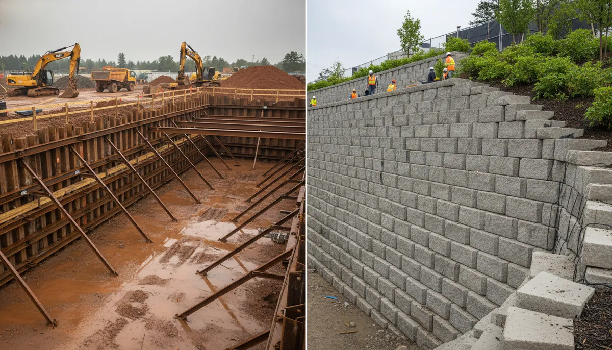 earth retention systems commercial