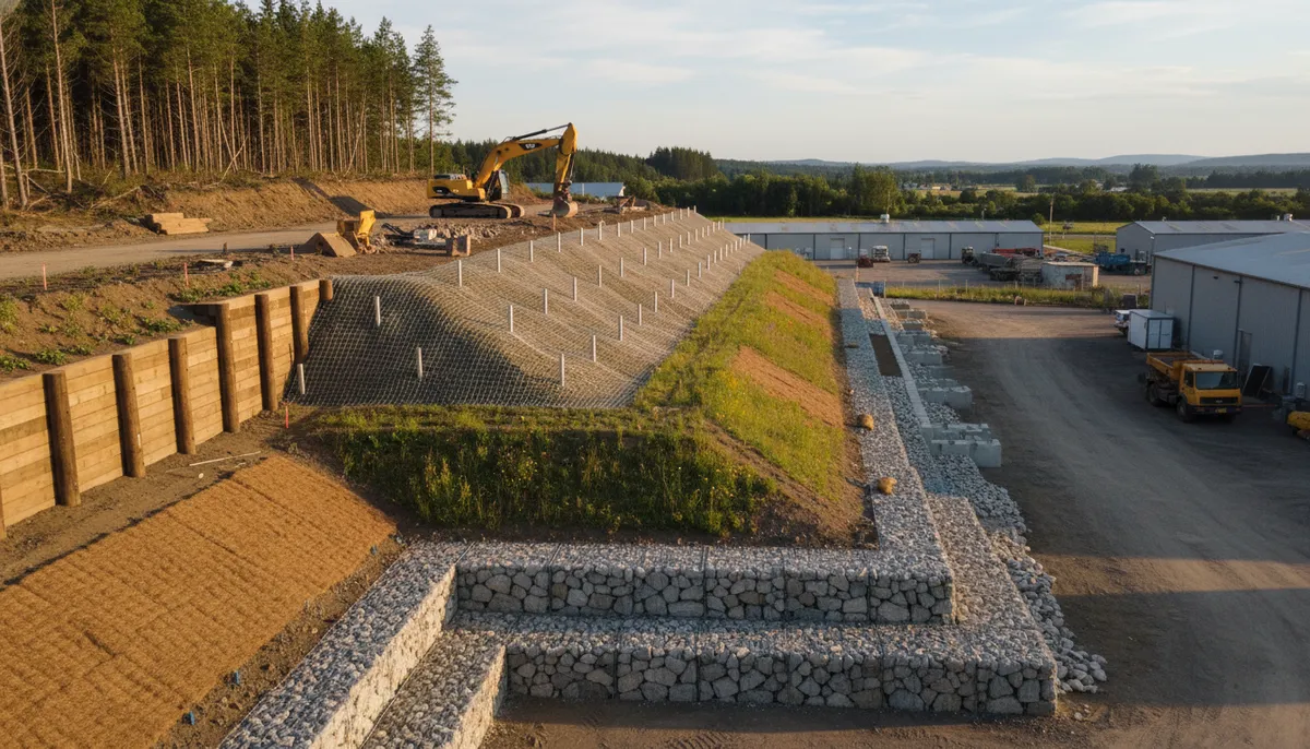 commercial slope stabilization