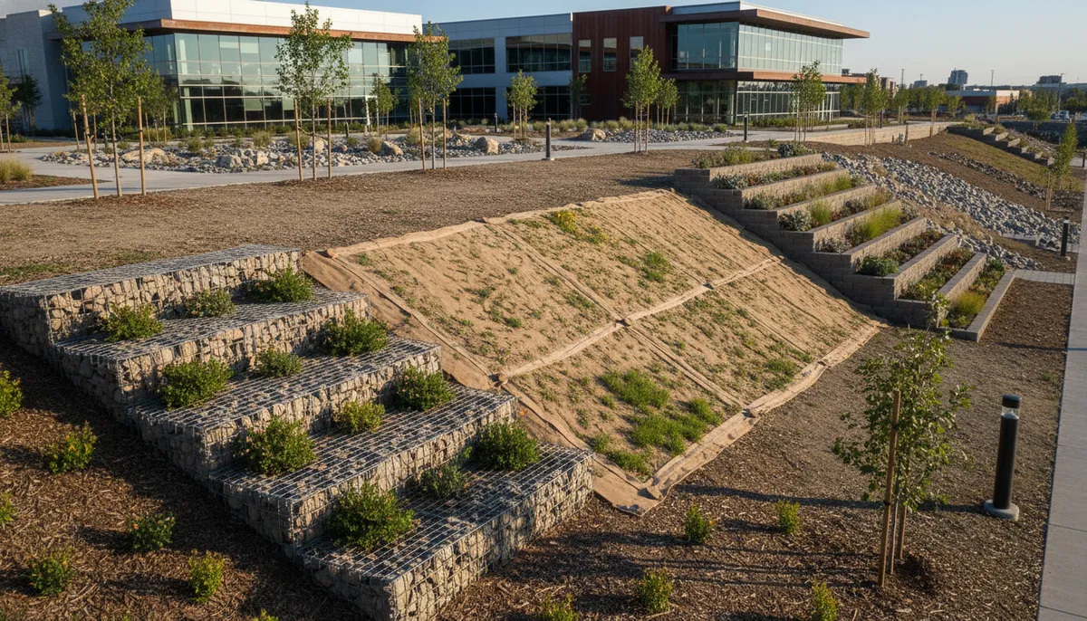 commercial slope stabilization