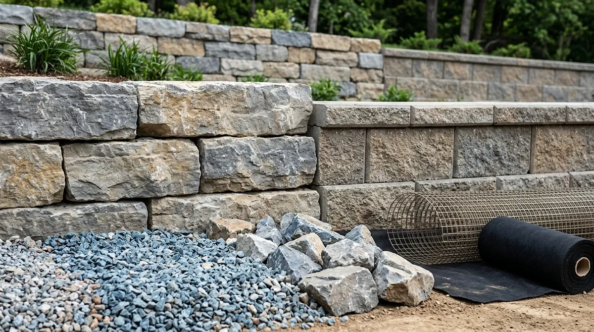 commercial retaining wall contractor