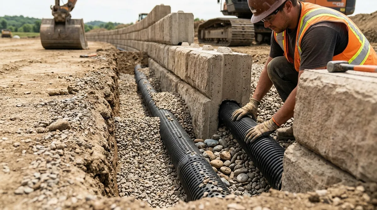 commercial retaining wall contractor