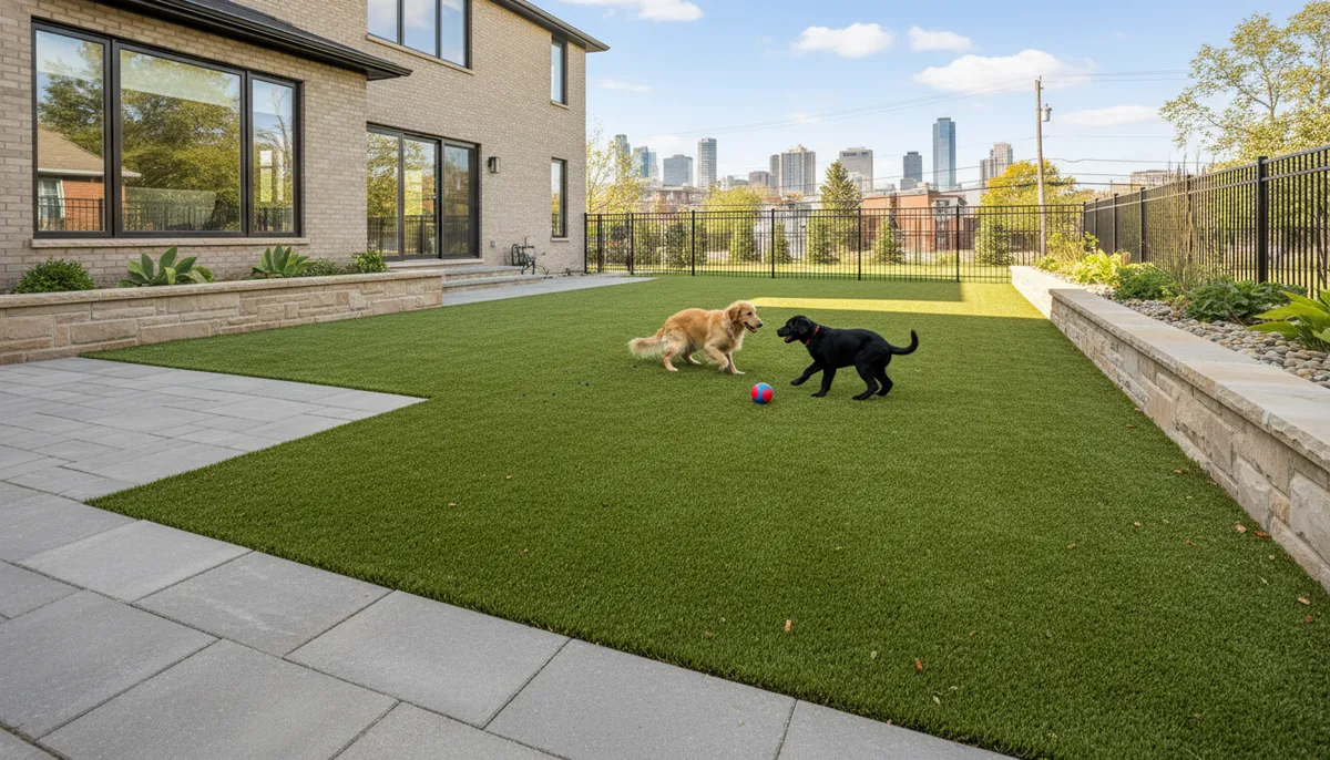 pet turf installation in chicago