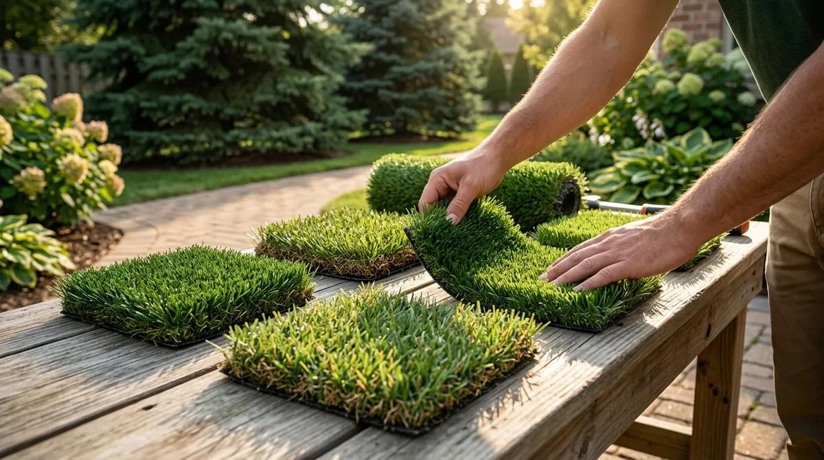 Backyard turf Chicago suburbs